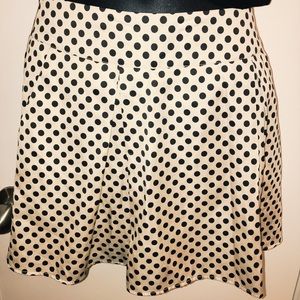 Forever 21 polka dot skirt